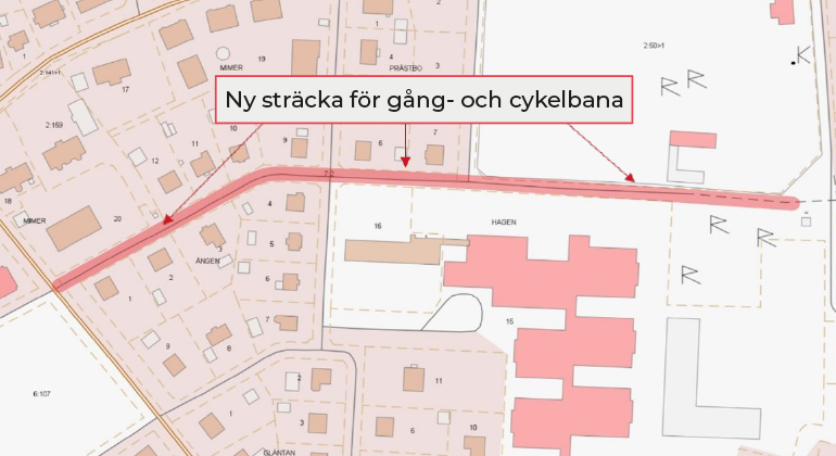 Ny cykelväg