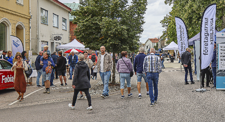 storgatan och föreningar som ställer ut