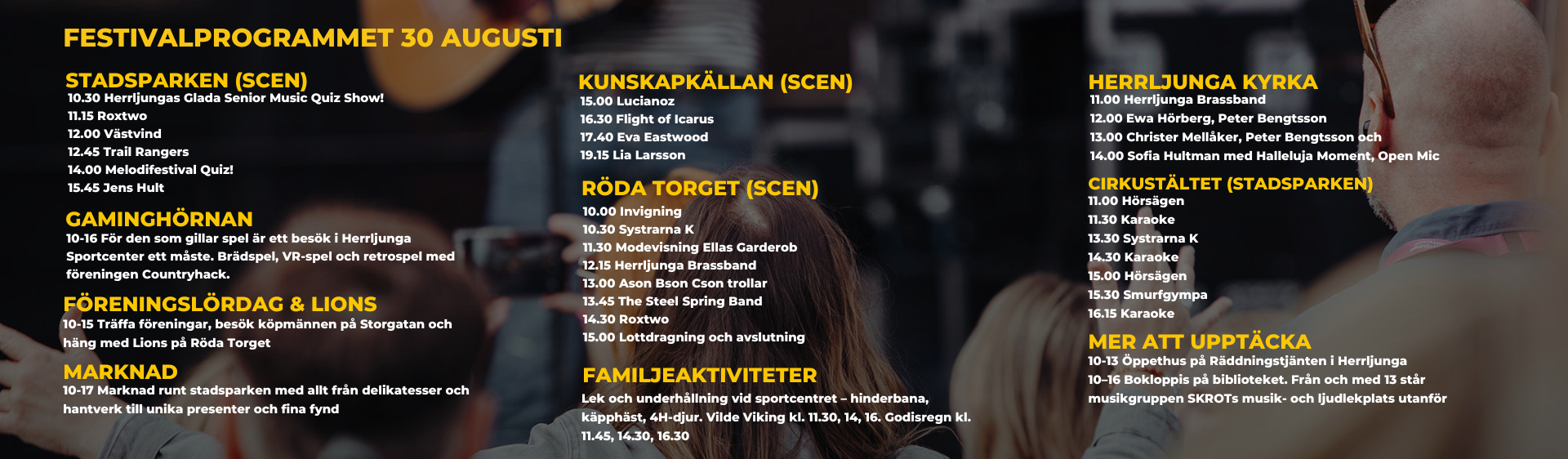 Festivalprogram