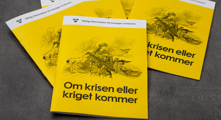 Broschyr om krisen eller kriget kommer