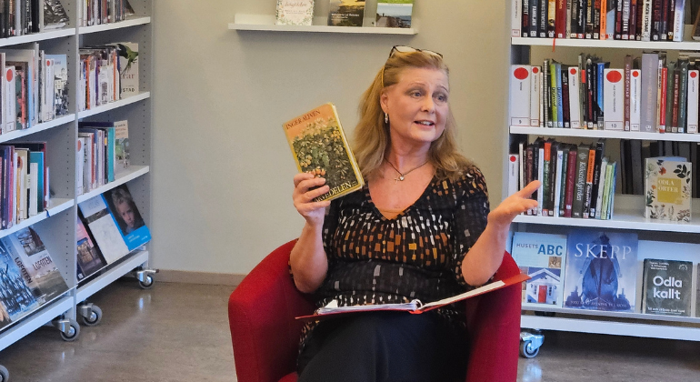 Porträttfoto av Gunilla Rydholm 