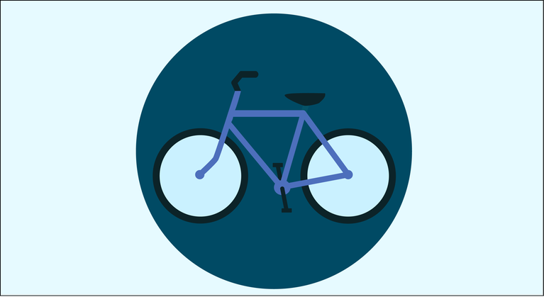 Illustration cykel