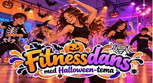 Tecknad bild på ungdomar som dansar